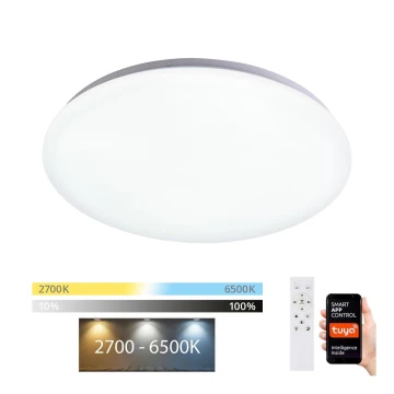 Brilagi - LED Dimmable ceiling light SMART LED/24W/230V 2700-6500K Wi-Fi Tuya + remote control