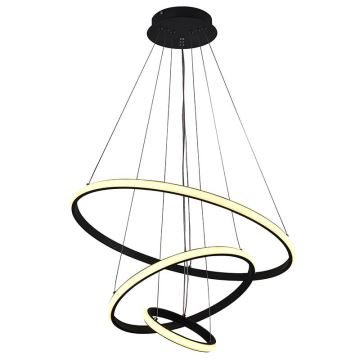 Brilagi - LED Dimmable chandelier on a string CIRCLE LED/90W/230V 3000-6500K + remote control