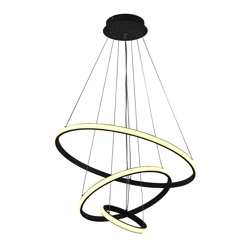 Brilagi - LED Dimmable chandelier on a string CIRCLE LED/90W/230V 3000-6500K + remote control