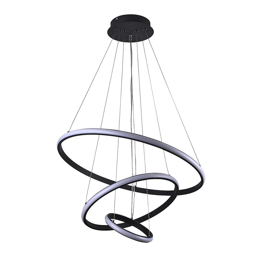 Brilagi - LED Dimmable chandelier on a string CIRCLE LED/90W/230V 3000-6500K + remote control