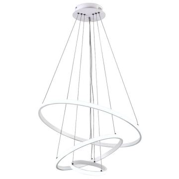 Brilagi - LED Dimmable chandelier on a string CIRCLE LED/90W/230V 3000-6500K + remote control