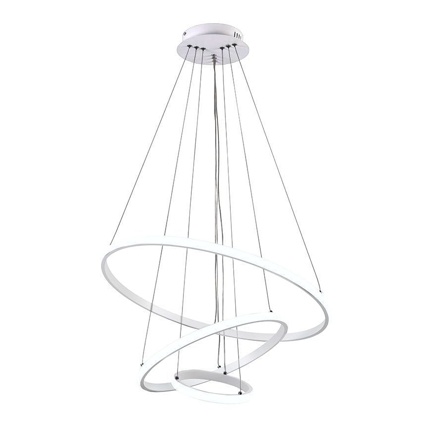 Brilagi - LED Dimmable chandelier on a string CIRCLE LED/90W/230V 3000-6500K + remote control