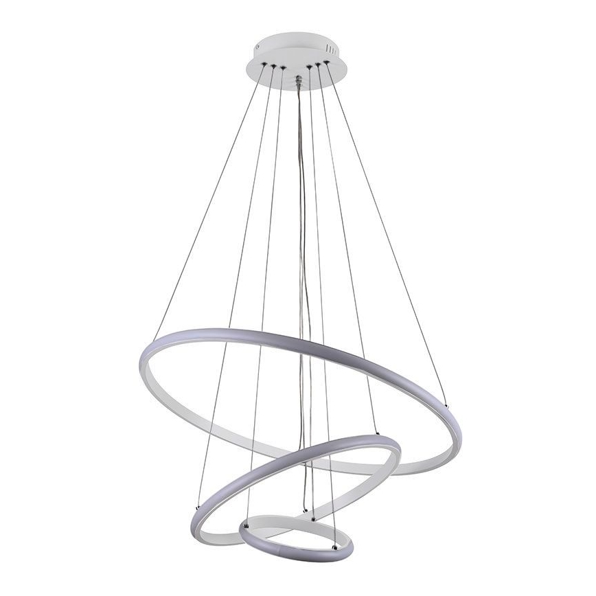 Brilagi - LED Dimmable chandelier on a string CIRCLE LED/90W/230V 3000-6500K + remote control