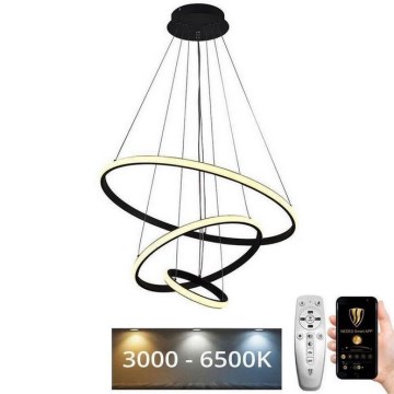 Brilagi - LED Dimmable chandelier on a string CIRCLE LED/90W/230V 3000-6500K + remote control