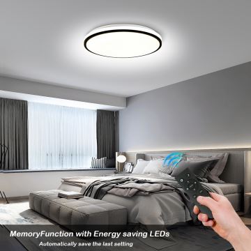 Brilagi - LED Dimmable ceiling light SMART LED/28W/230V 3000-6000K d. 35 cm Wi-Fi Tuya + remote control