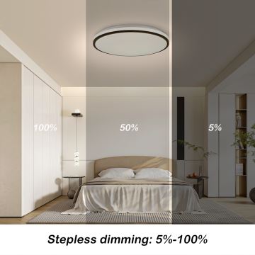 Brilagi - LED Dimmable ceiling light SMART LED/36W/230V 3000-6000K d. 45 cm Wi-Fi Tuya + remote control