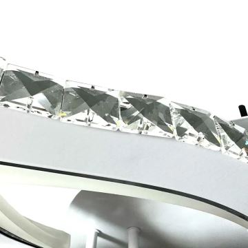 Brilagi - LED Dimmable surface-mounted chandelier TWIST LED/180W/230V 3000-6500K + remote control