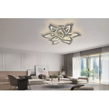 Brilagi - LED Dimmable surface-mounted chandelier TWIST LED/180W/230V 3000-6500K + remote control