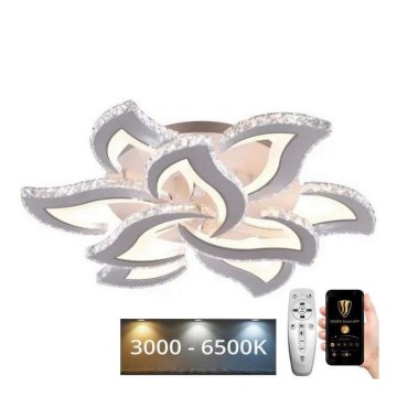 Brilagi - LED Dimmable surface-mounted chandelier TWIST LED/180W/230V 3000-6500K + remote control