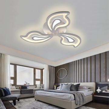 Brilagi - LED Dimmable surface-mounted chandelier TWIST LED/75W/230V 3000-6500K + remote control