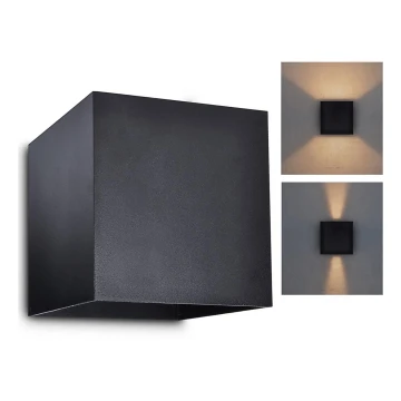 Brilagi - LED Outdoor wall light CUBE LED/6W/230V IP54