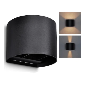 Brilagi - LED Outdoor wall light RONDO LED/6W/230V IP54