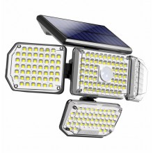 Brilagi - LED Solar wall light with a sensor WALLIE LED/5W/5,5V IP65