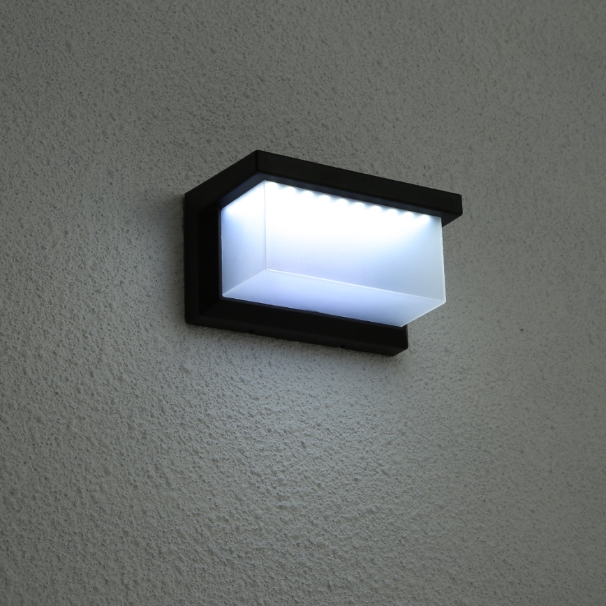 Brilagi - LED Solar wall light with sensor BRICK LED/12W/5,5V IP65