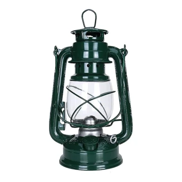 Brilagi - Oil lamp LANTERN 24,5 cm green