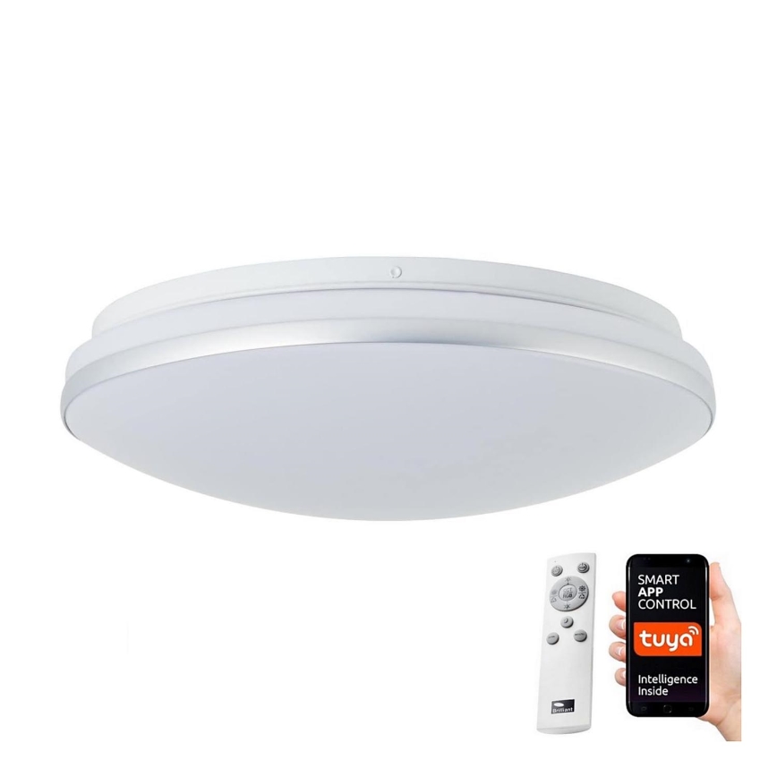 Brilliant - LED RGBW Dimmable ceiling light MIDWAY LED/14W/230V 3100-6500K Wi-Fi Tuya + remote control