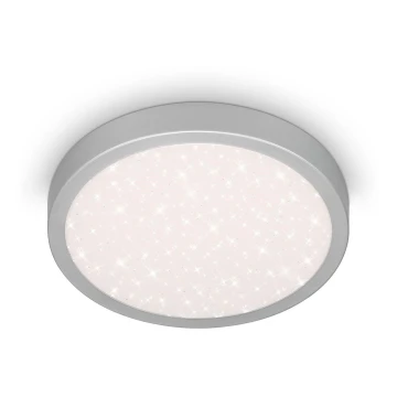Brilo 3649-014 - LED Bathroom ceiling light RUNA LED/18,5W/230V IP44 silver