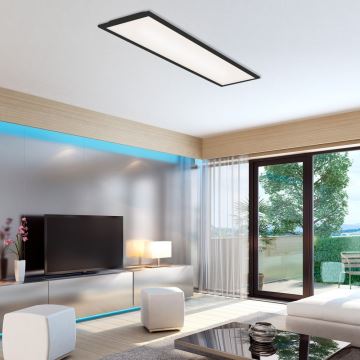 Brilo - LED Dimmable ceiling light PIATTO LED/24W/230V 3000-6500K 100x25 cm + remote control