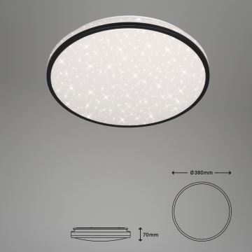 Brilo - LED Dimmable ceiling light STARRY SKY LED/24W/230V 3000-6000K + remote control