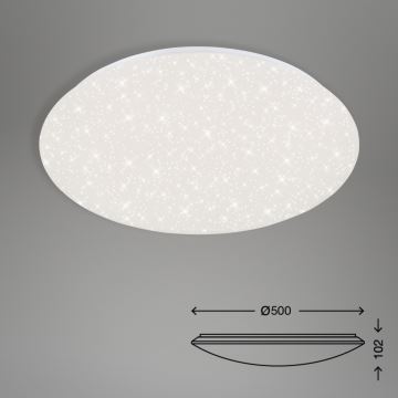 Brilo - LED Dimmable ceiling light STARRY SKY LED/40W/230V 3000-6000K + remote control