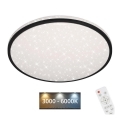 Brilo - LED Dimmable ceiling light STARRY SKY LED/48W/230V 3000-6000K + remote control