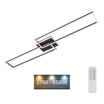 Brilo - LED Dimmable surface-mounted chandelier FRAME 2xLED/20W/230V 2700-6500K + remote control