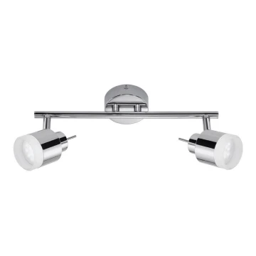 Briloner 2733-028 - LED Bathroom spotlight SPLASH 2xLED/4W/230V IP44