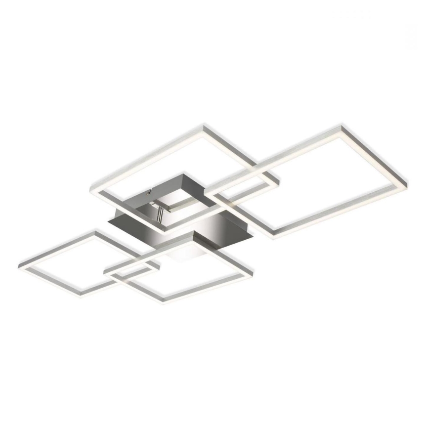 Briloner 3091-018 - LED Dimmable ceiling light FRAME LED/30W/230V chrome