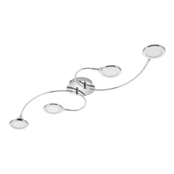 Briloner 3660-048 - LED Dimming attached chandelier CIRCOLARE 4xLED/5W/230V