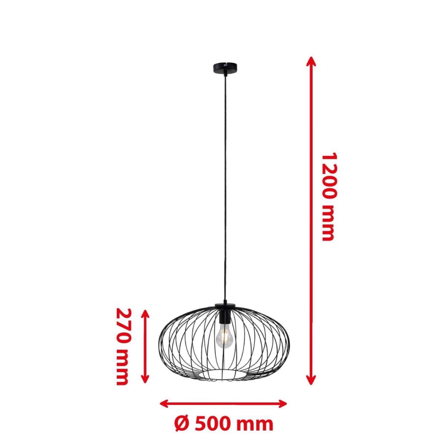 Briloner 4023-015 - Chandelier on a string KAGO 1xE27/60W/230V