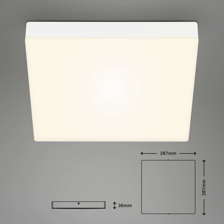 Briloner 7071016 - LED Ceiling light FLAME LED/21W/230V white