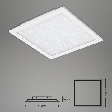 Briloner 7302-016 - LED Dimmable ceiling light STARRY SKY LED/23W/230V 3000-6000K + remote control