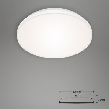 Briloner 7377-016 - LED Dimmable ceiling light LED/12W/230V 3000-6500K + remote control