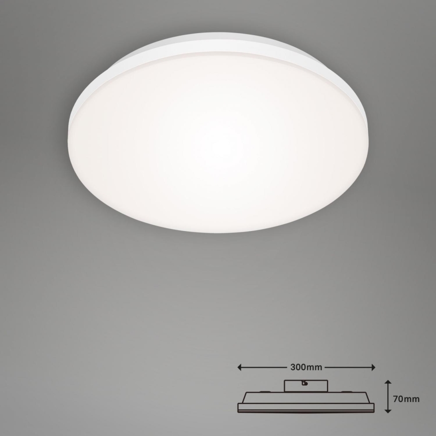 Briloner 7377-016 - LED Dimmable ceiling light LED/12W/230V 3000-6500K + remote control