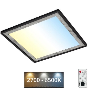 Briloner 7459-414 - LED Dimmable ceiling light SLIM LED/22W/230V 2700-6500K + remote control