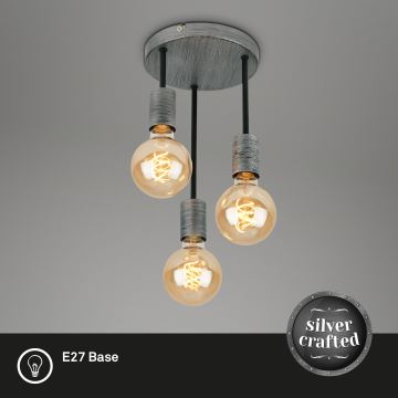 Briloner - Chandelier on a string HENGA 3xE27/60W/230V