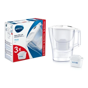 Brita - Filter kettle Aluna 2,4 l + 3 filters