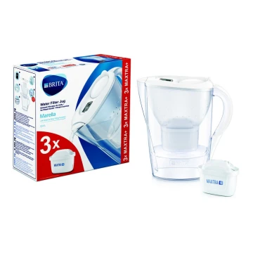 Brita - Filter kettle Marella 2,4 l + 3 filters