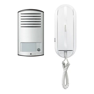 Bticino 366811 - Home video doorbell for 1 apartment Class 100 + input panel LINEA 200