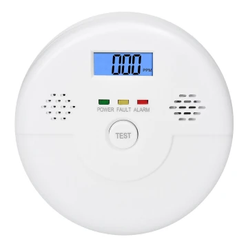 Carbon monoxide (CO) detector with alarm 9V