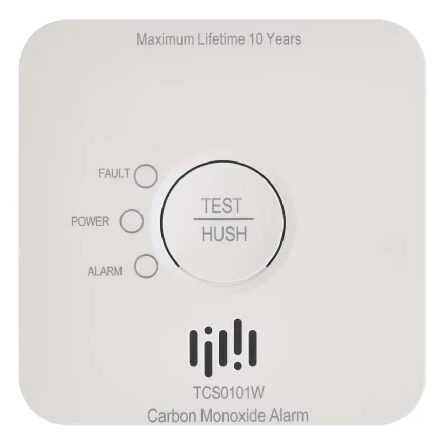 Carbon monoxide detector GoSmart 2xAA Wi-Fi Tuya