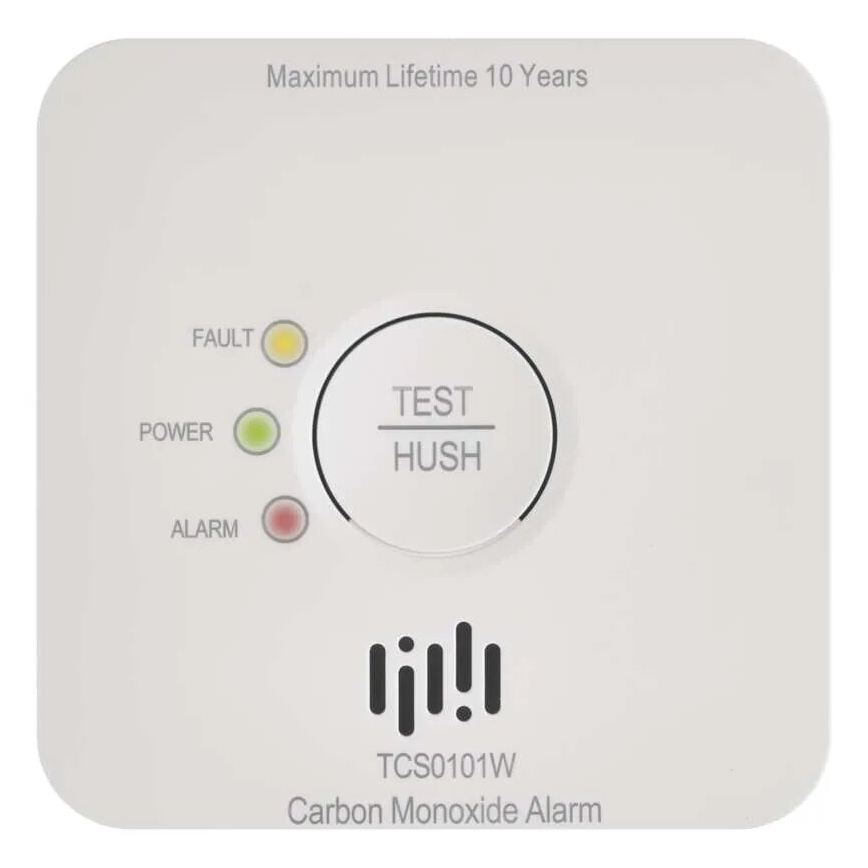 Carbon monoxide detector GoSmart 2xAA Wi-Fi Tuya