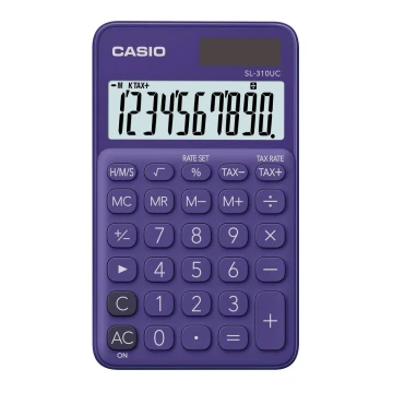 Casio - Pocket calculator 1xLR54 purple