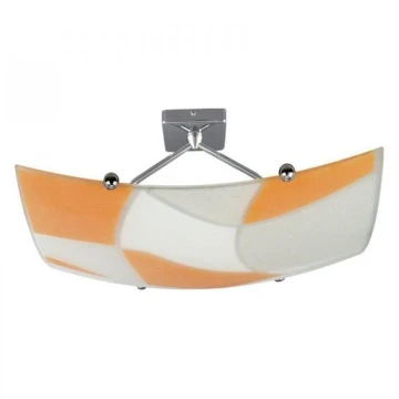 Ceiling light ASPIS 2xE27/100W/230V white/orange