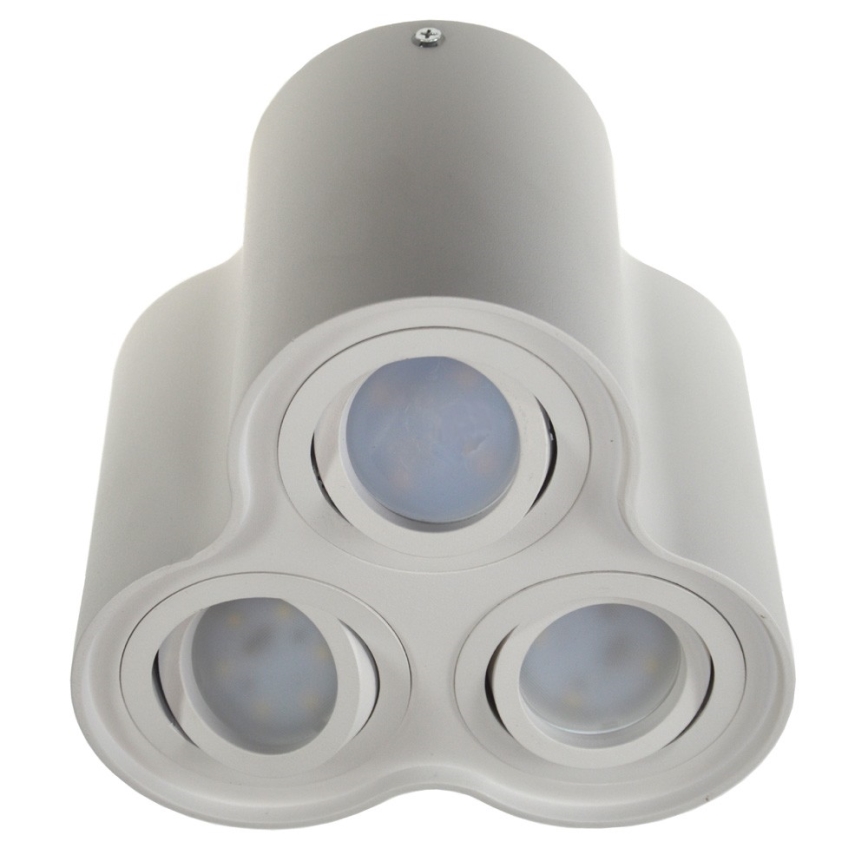 Ceiling light BAROCO 3xGU10/30W/230V white