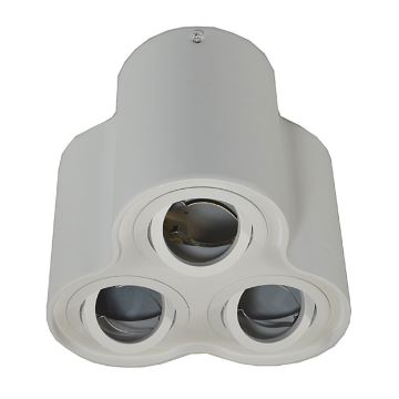 Ceiling light BAROCO 3xGU10/30W/230V white