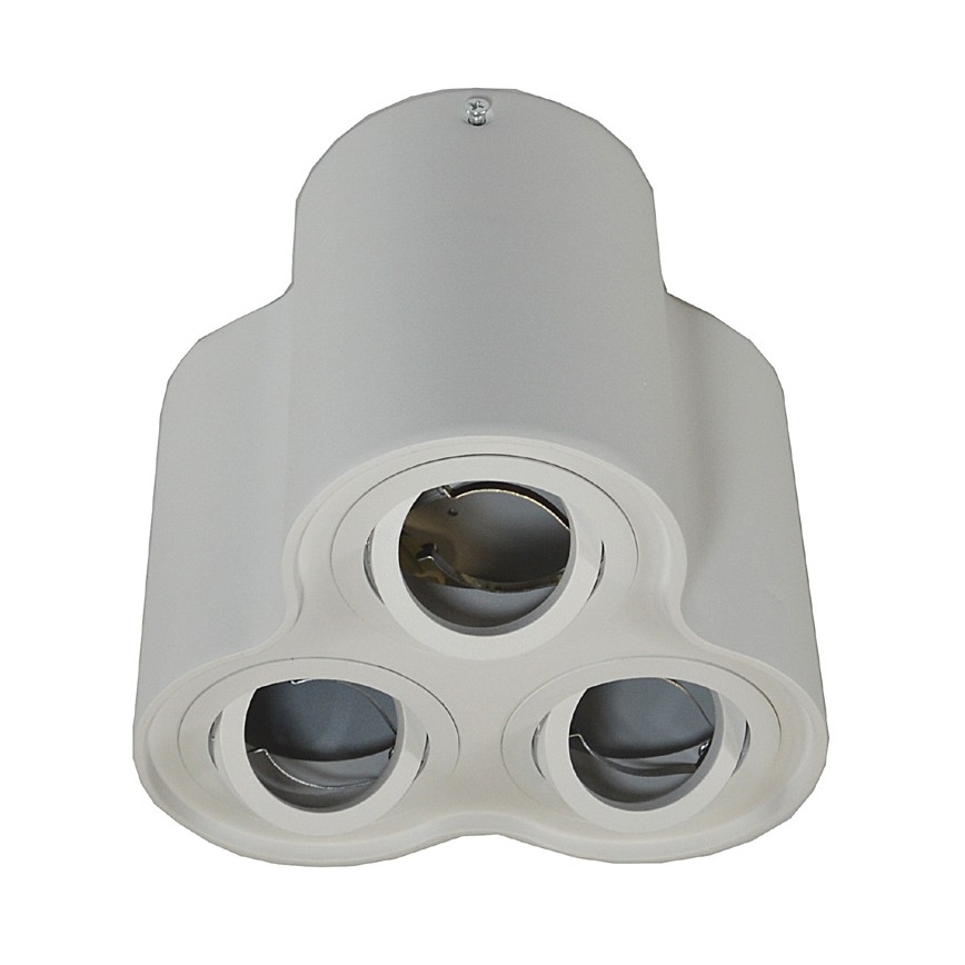 Ceiling light BAROCO 3xGU10/30W/230V white