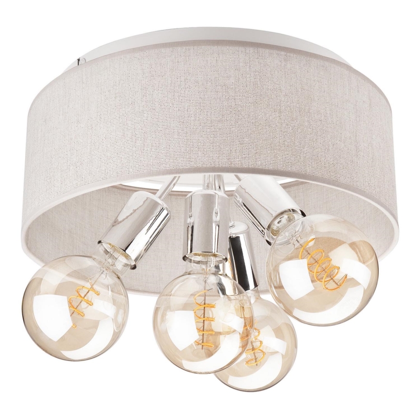 Ceiling light CARINA 4xE27/60W/230V d. 35 cm chrome