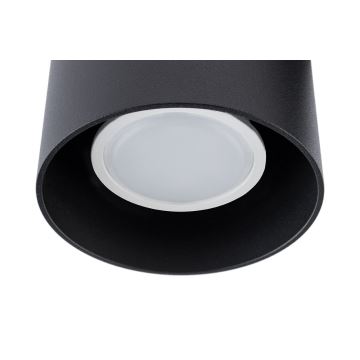 Ceiling light CREEP 2xGU10/25W/230V black