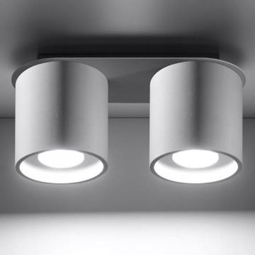 Ceiling light CREEP 2xGU10/25W/230V white